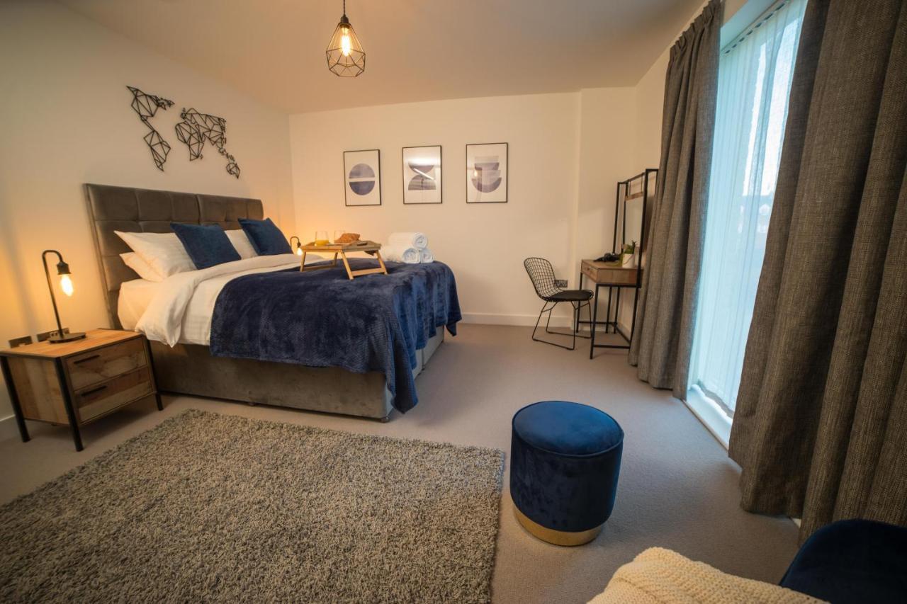 Luxury King Bed Apartment & Free Parking Cambridge  Buitenkant foto